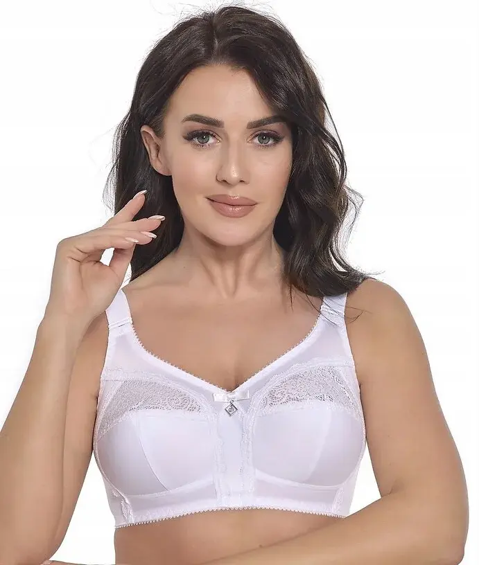 Měkká podprsenka s kosticí Viki Irena 585 100-105 bílá 100G
