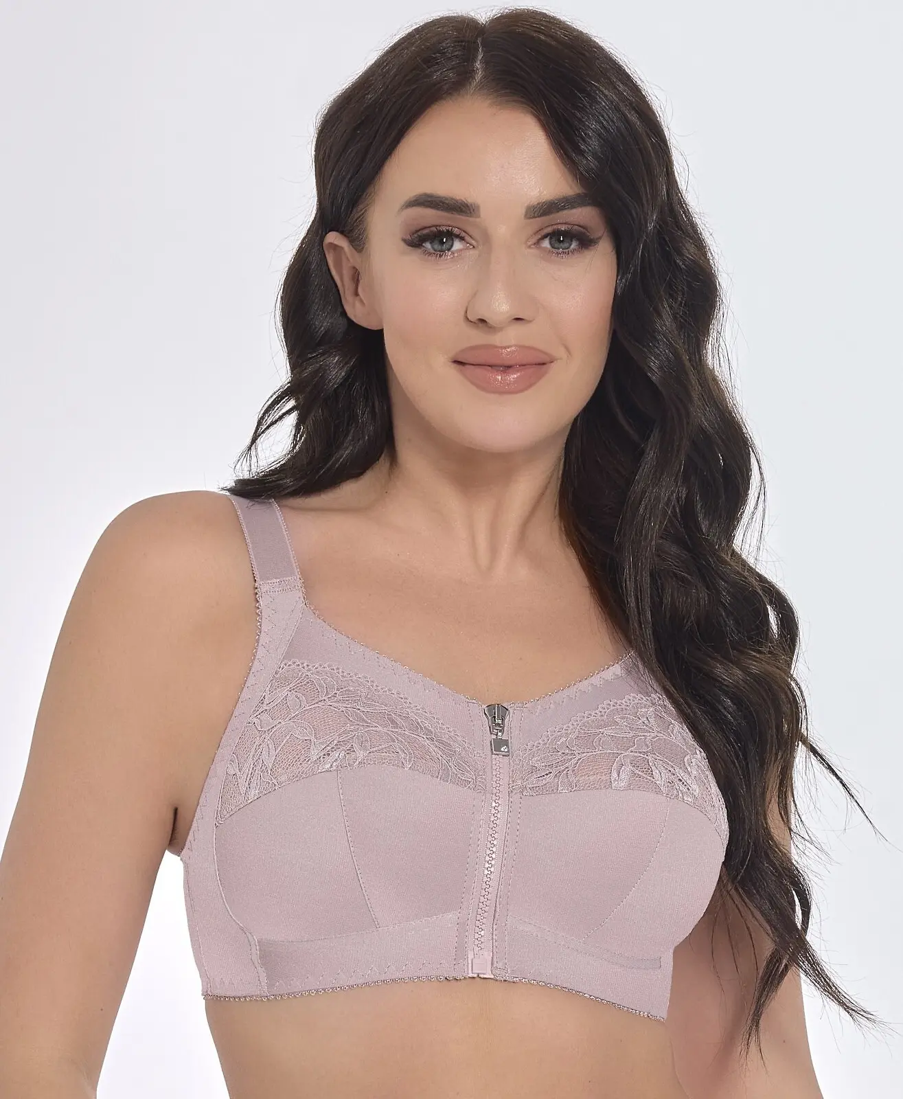 Viki Zuza I 586 Quartz Pink 100-105 měkká podprsenka bez kostic křemenná růžová