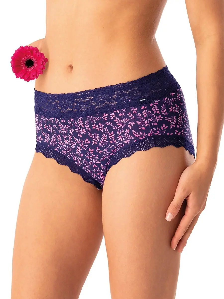 Spodní prádlo Key LPC 547 B25 A2 S–2XL tmavě modrá-růžová