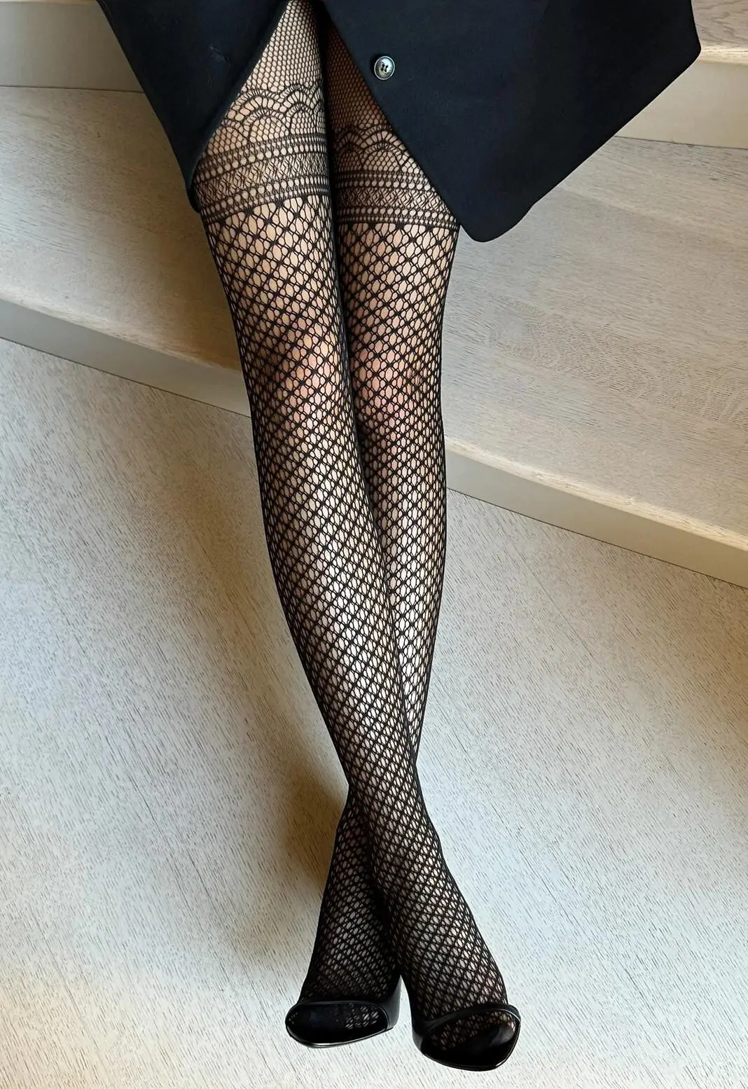 Veneziana Paola punčocháče 20 den 1-5 nero 5-XL