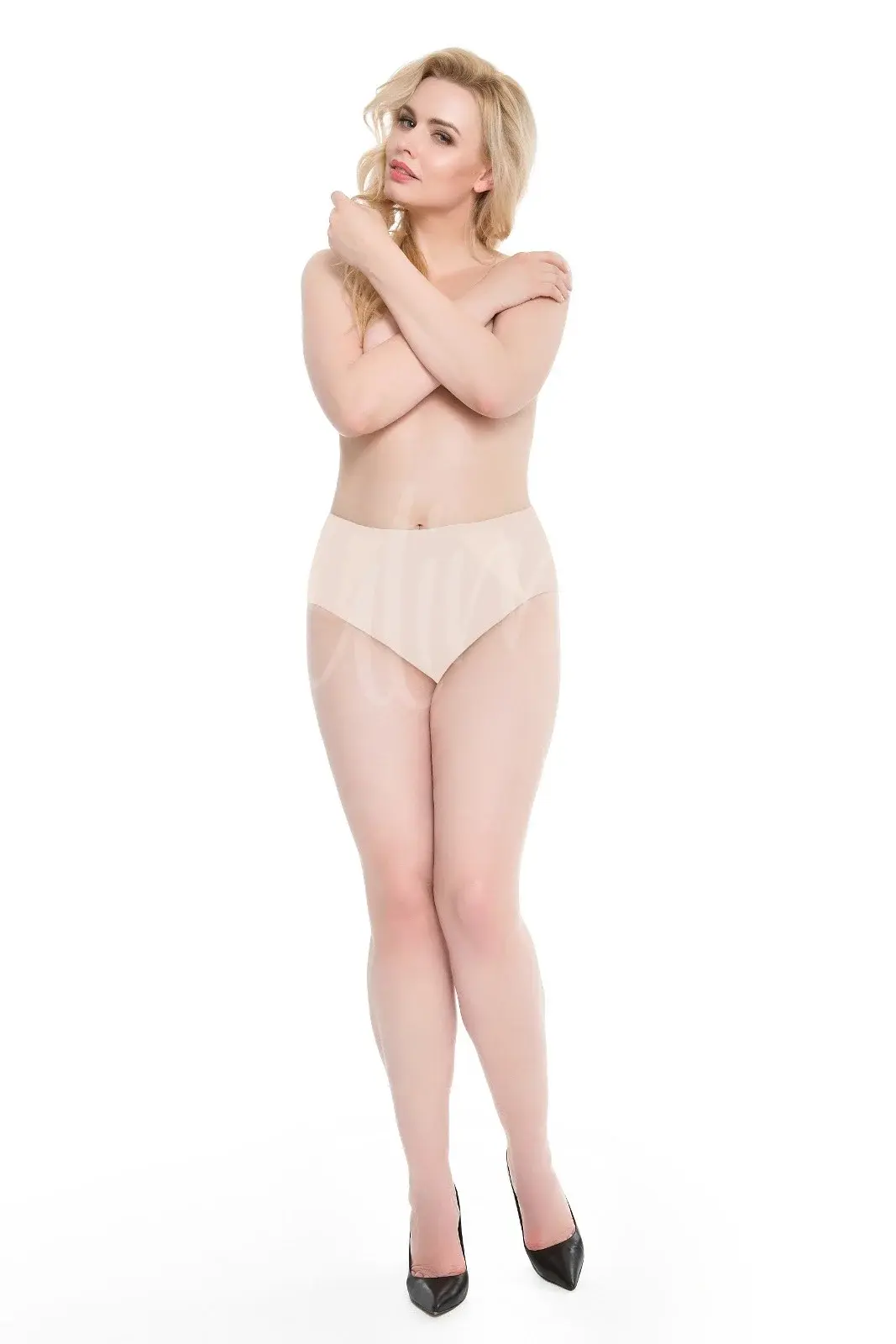 Dámské kalhotky Julimex Pearl Panty Černá 3xl