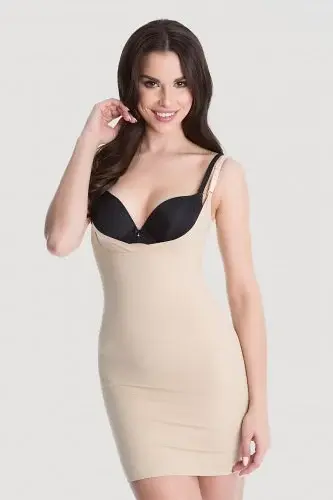 Tvarující dámská spodnička Julimex Shapewear 222 přírodní/neobvyklé.béžová S