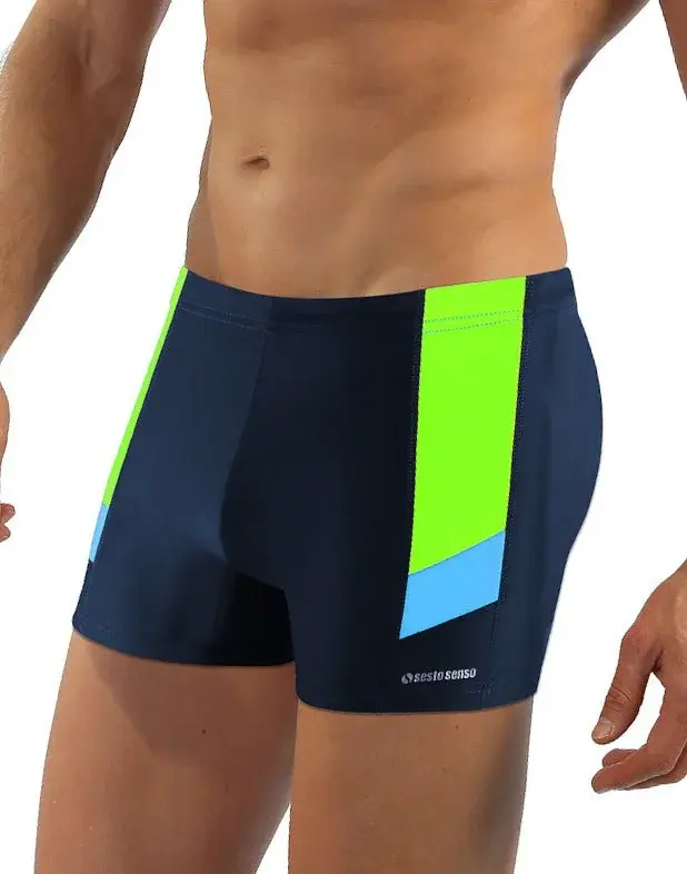Plavecké boxerky Sesto Senso art.381 M-2XL černá M