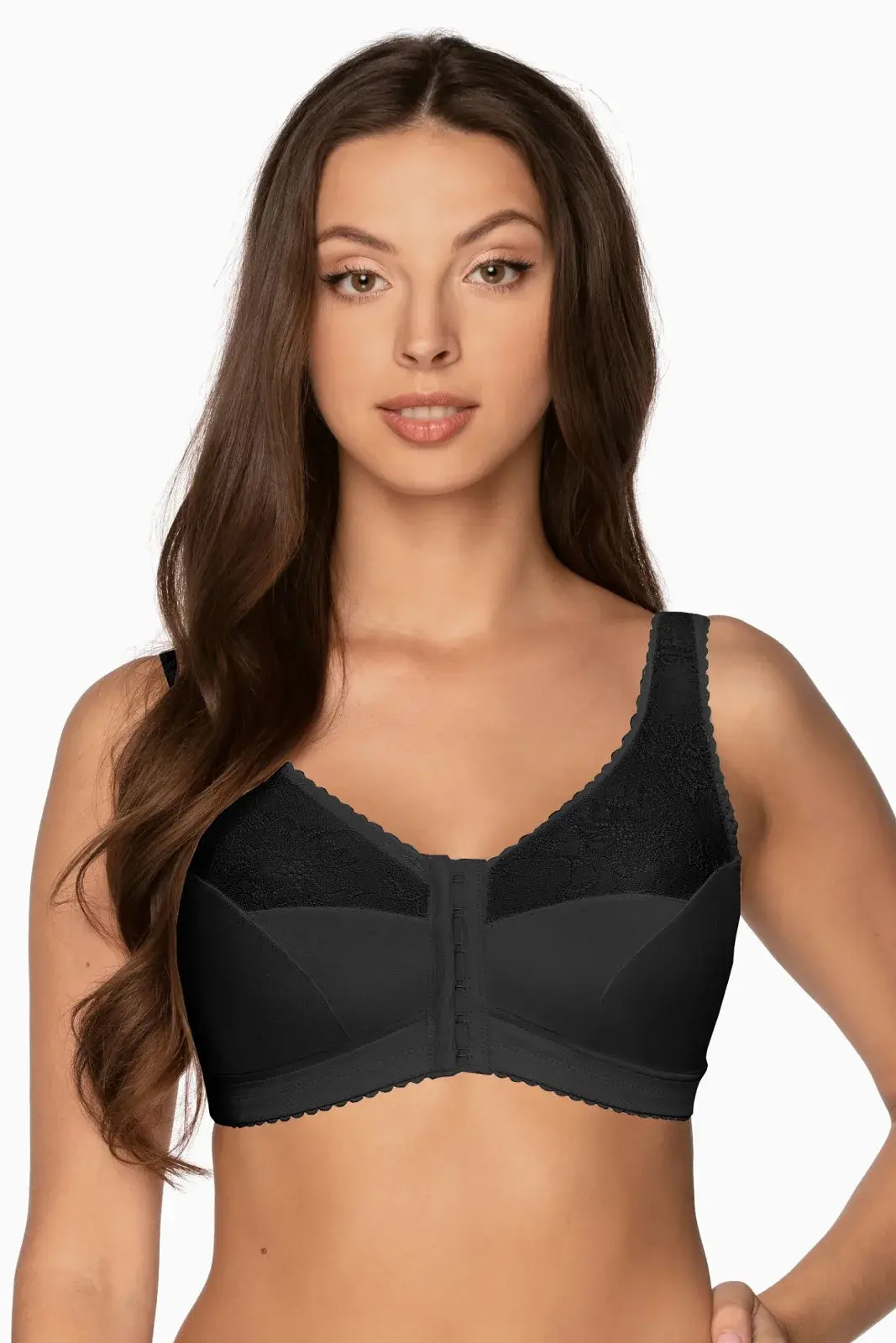 Měkká dámská podprsenka soft bez kostic BS model 17634462 - Gaia černá 115B