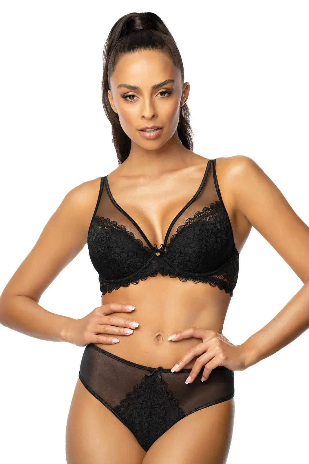 Mat M-0198/11 Estelle push-up podprsenka Černá