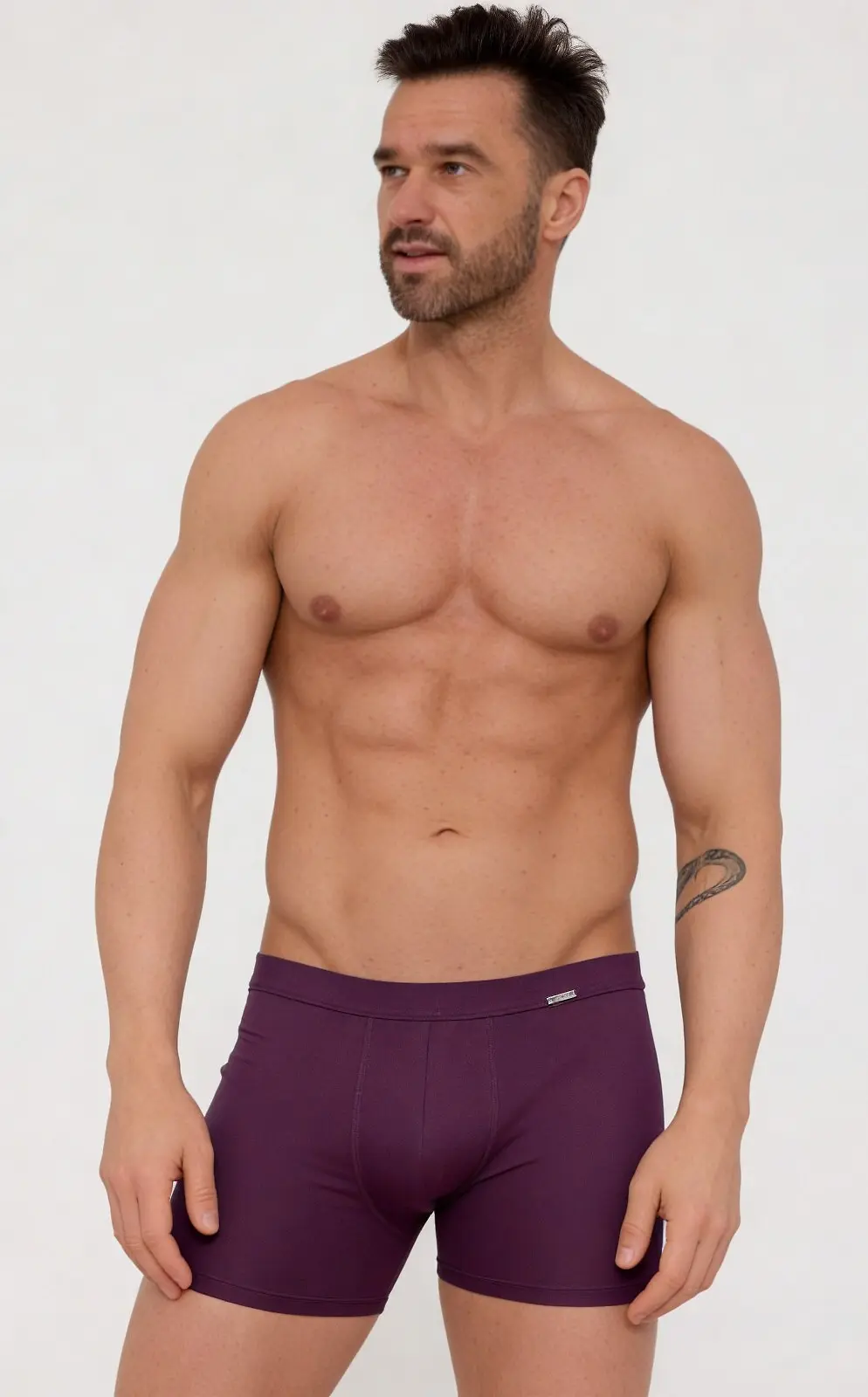 Pánské boxerky Cornette Authentic Perfect 092 3XL-5XL olivový 4XL
