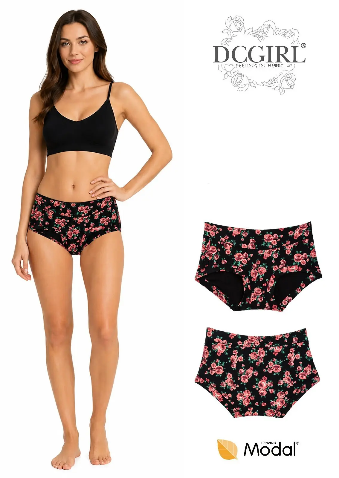 Kalhotky DC Girl 21571 A2 M–XL směs barev XL