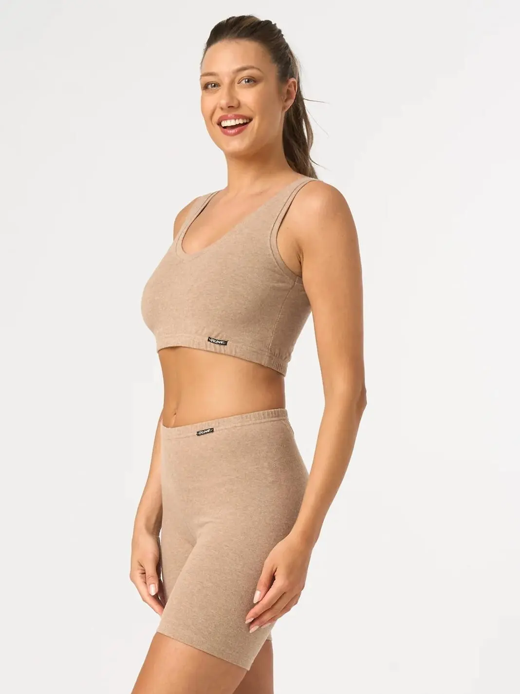 Šortky/reformy Key Hot Touch LXU 729 S-XL černá XXL