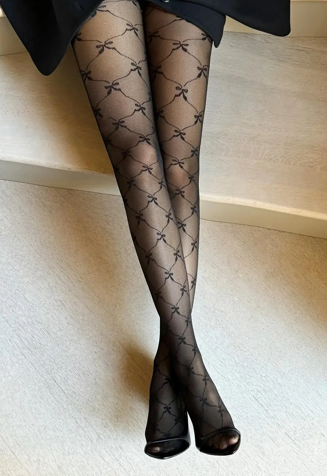Veneziana punčocháče Daniela 20 den 2-4 nero 3-M