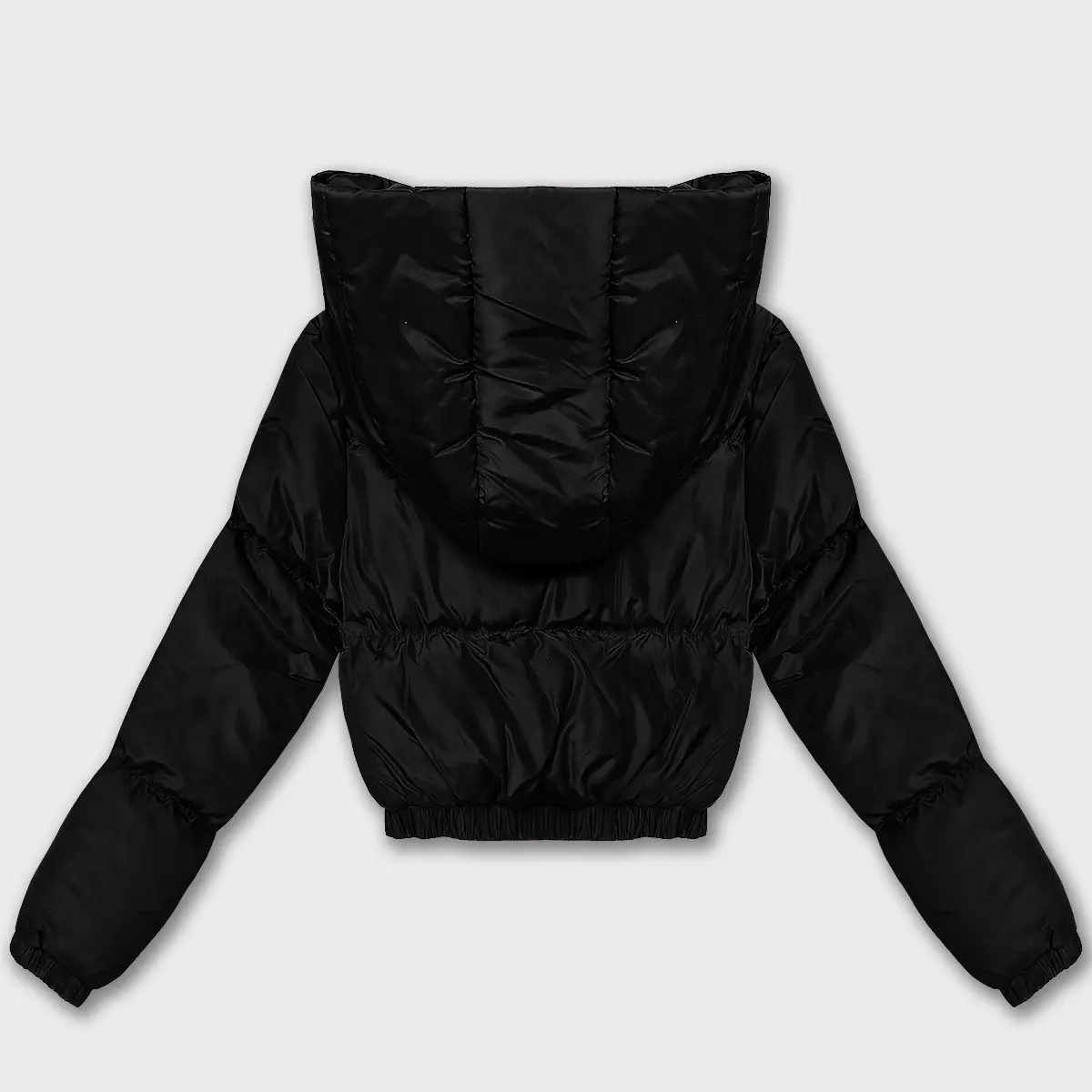 Černá krátká zimní bunda typu model 21483436 - J.STYLE odstíny černé