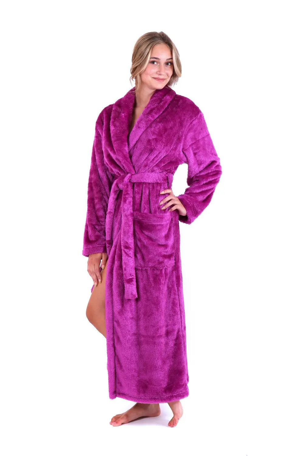 Dámský župan LIlly extra 2120 fuchsiová - Vestis