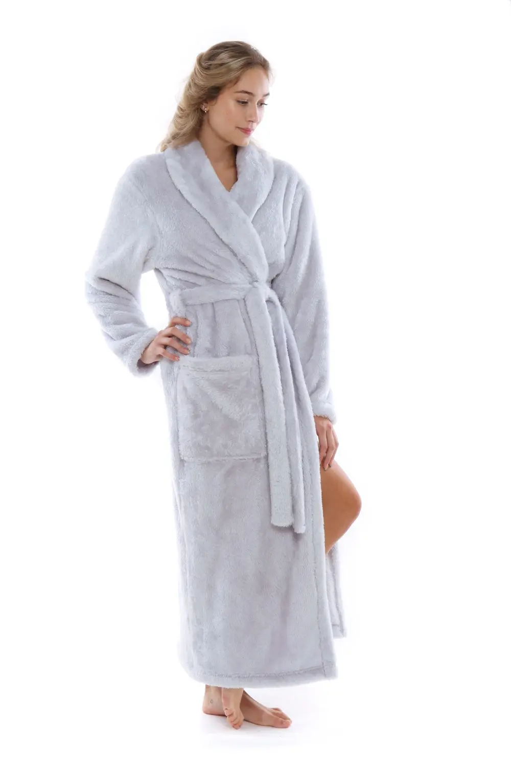 Dámský župan LIlly extra 2120 světle šedá - Vestis