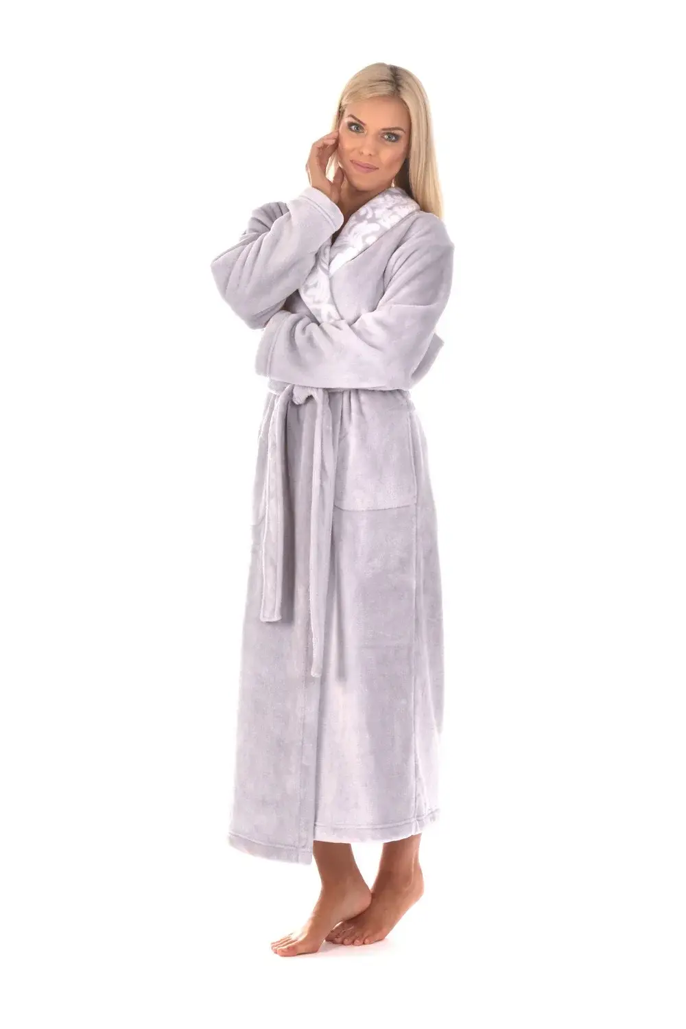 Dámský župan Flora 2556 dove grey - Vestis