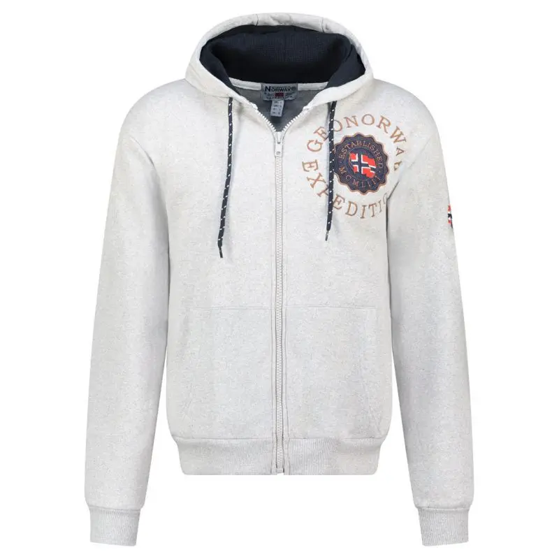 Geographical Norway Gakado Blended DB 100 M WZ3016H/GN-Blended Grey mikina
