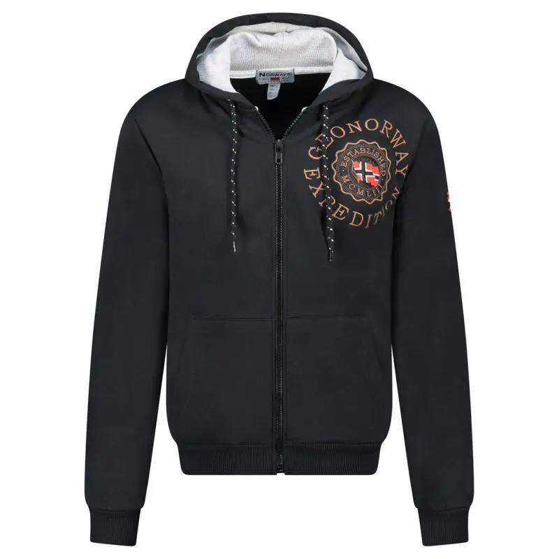 Mikina Geographical Norway Geganto DB 100 M WZ3024H/GN-Black pánské s