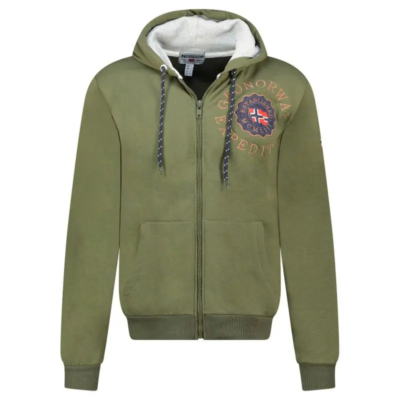 Mikina Geographical Norway Geganto DB 100 M WZ3028H/GN-Kaki pánské L
