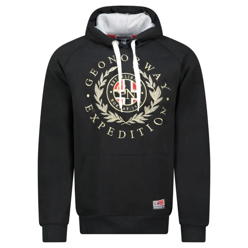 Geographical Norway Giger DB 100 M WZ3045H/GN-černá mikina
