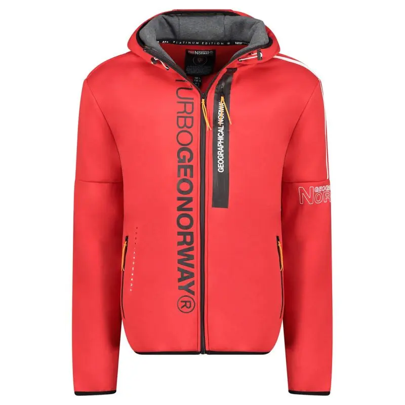 Geografické Norsko Freestyle DB 054 M WY9550H/GN-Red Mikina s