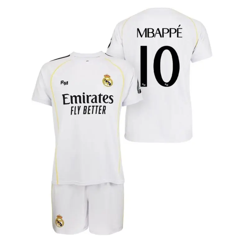 Real Madrid sada dresů šortky junior Mbappe box RM25B1