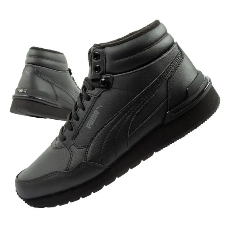 Puma ST Runner v4 Mid sportovní boty pánské kotníkové tenisky černé