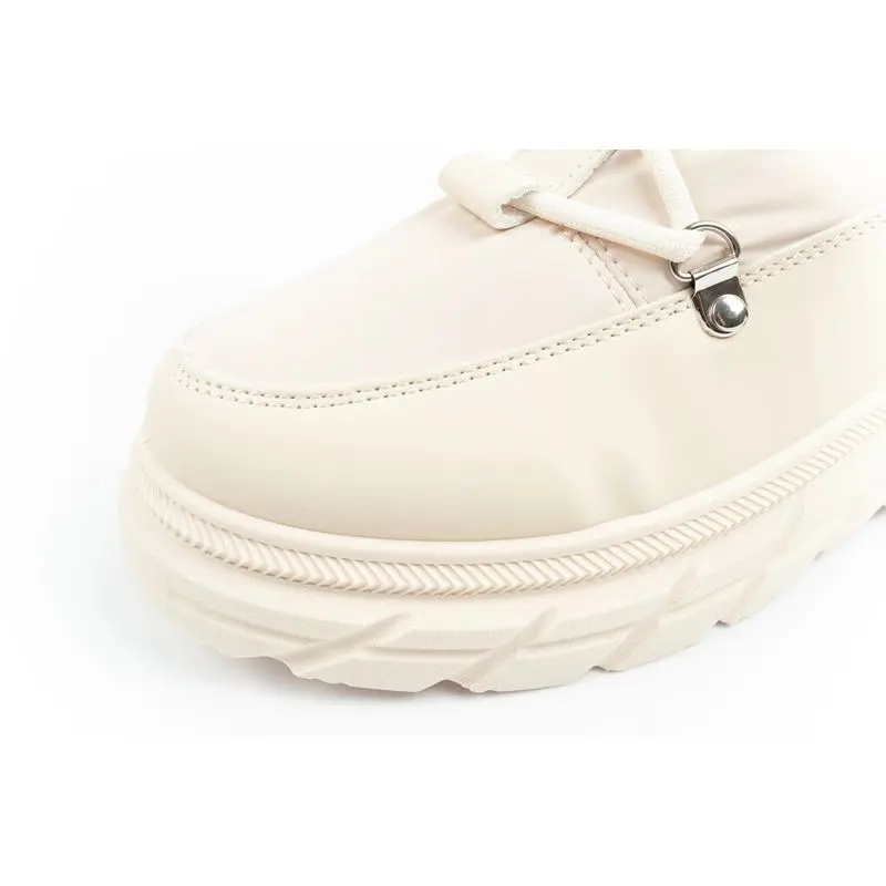dámská sportovní obuv zimní model 21406244 zateplená béžová krémová dámské - Lee Cooper Velikost: 39