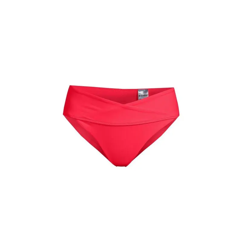 Plavkové kalhotky CASALL High Waist Wrap Bikini Brief červené