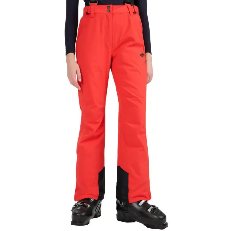 Dámské lyžařské kalhoty 4F FNK F0944 red 4FWAW25TFTRF0944 62S dámské