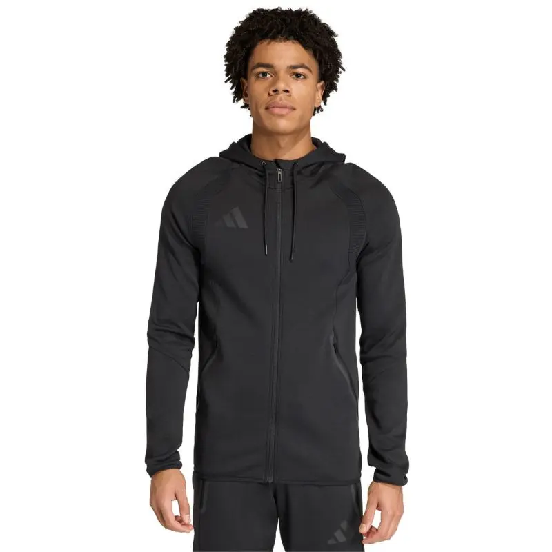 Pánská mikina adidas Tiro 26 Travel Sweat Hoodie black KF6075 pánské oblečení XL