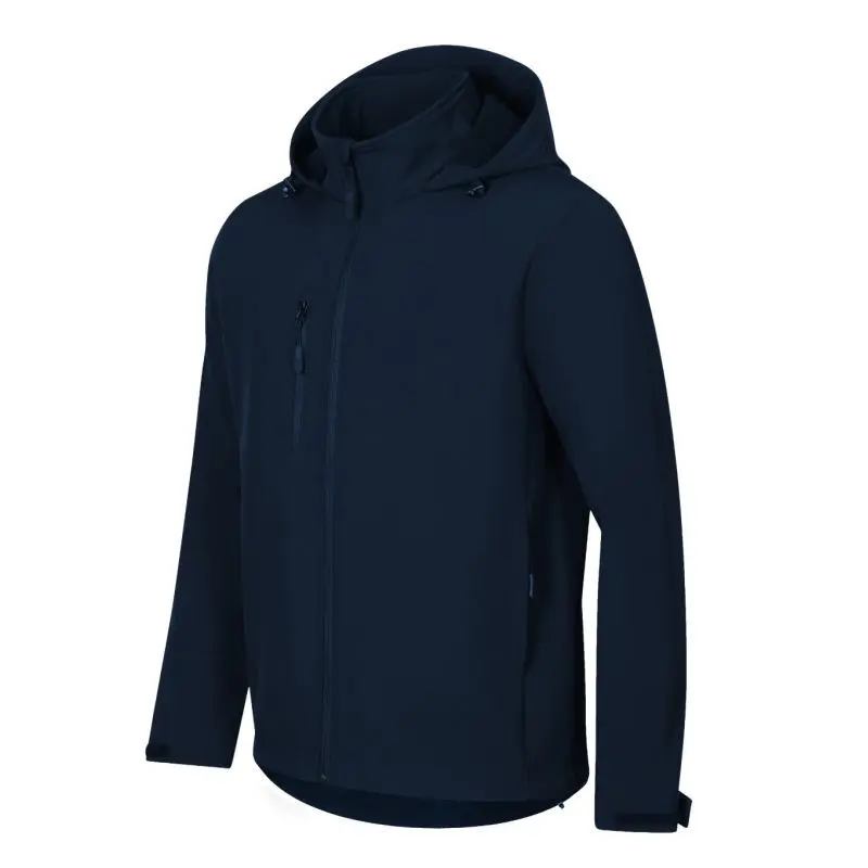 Pánská softshellová bunda Trail (tmavě modrá) 4XL