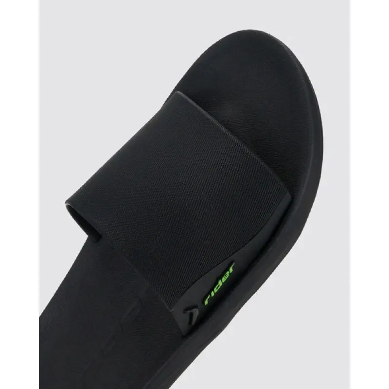 Pánské sportovní žabky Rider Feel Slide pohodlné černé pantofle Velikost: