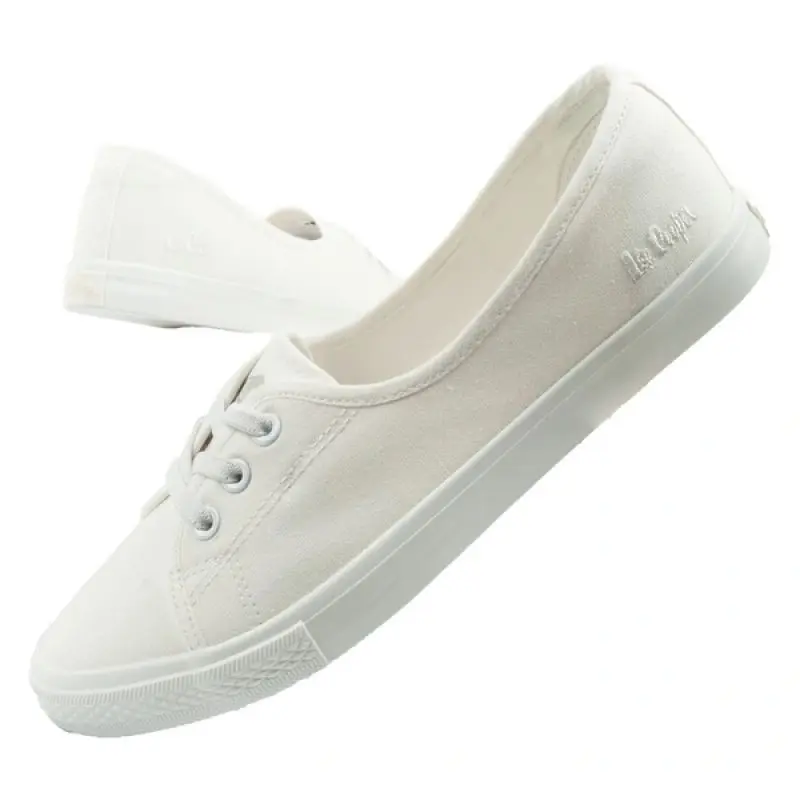 Lee Cooper boty dámské tenisky sportovní bílé slip-on ballerina dámské