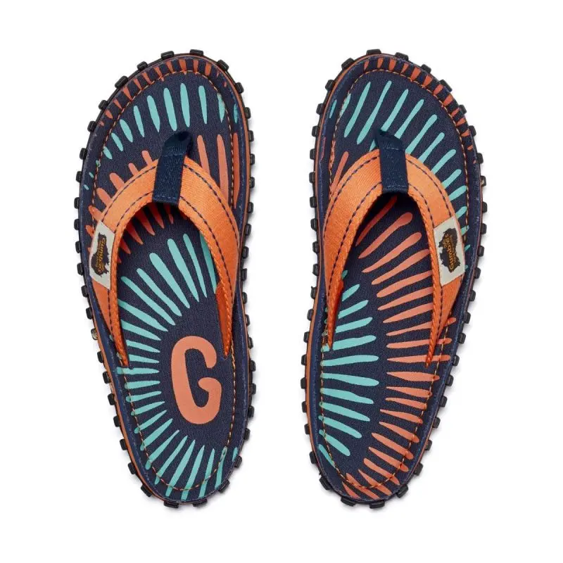 Gumbies unisex žabky ISLANDER FLIP-FLOP TANGERINE BURST