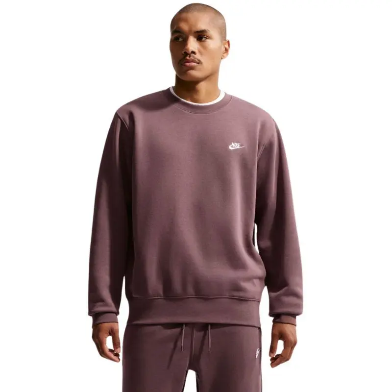Pánská mikina Nike Club BB hnědá FN3886 502