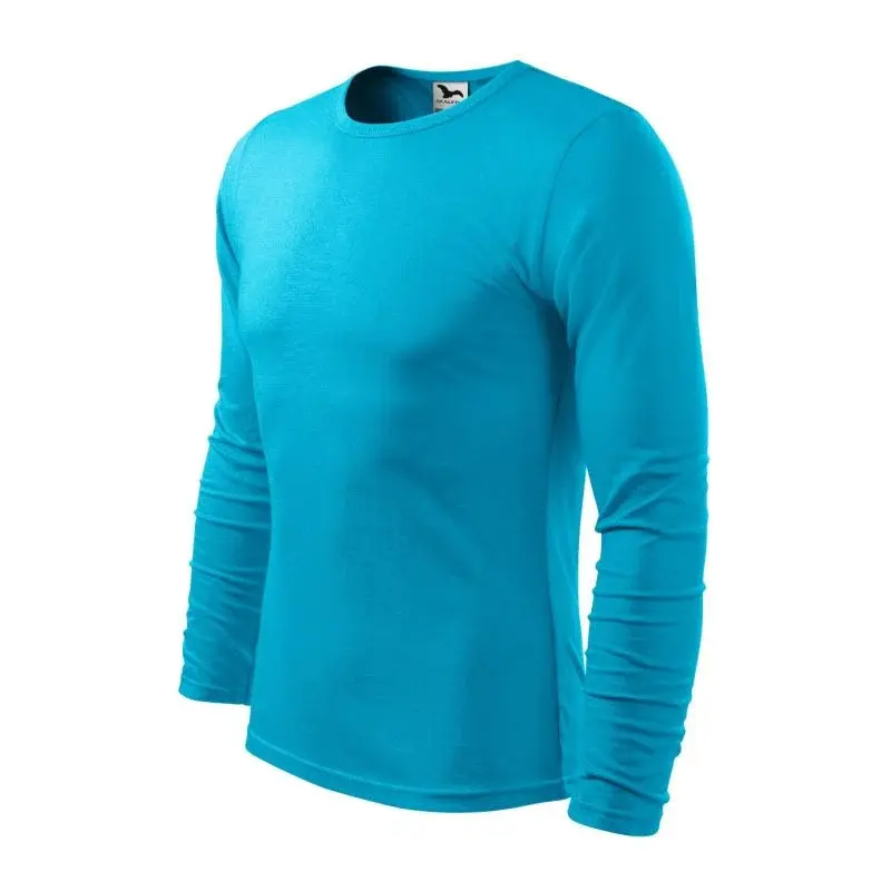 Malfini Fit-T LS M MLI-11944 tyrkysové tričko XL