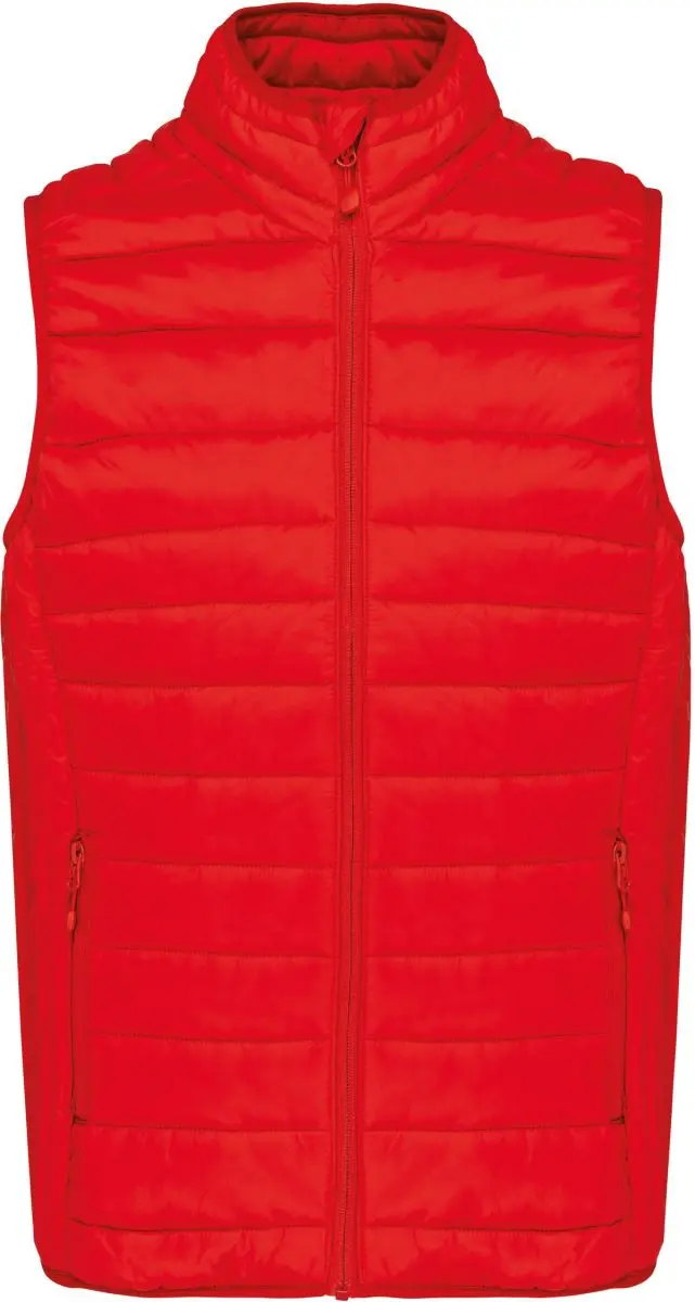 Kariban K 6113 Pánská lehká vesta 20.6113 red
