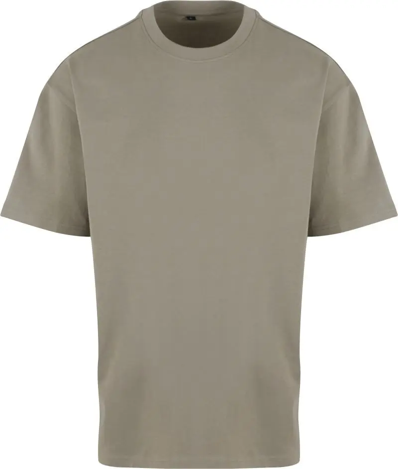 New Morning Studios NM 003 Unisex oversize tričko z těžké bavlny 57.0003 pale olive