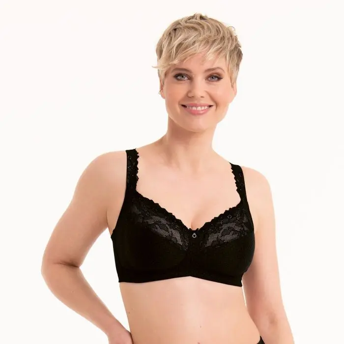 Eloise soft podprsenka . 5296 black - RosaFaia 001 black