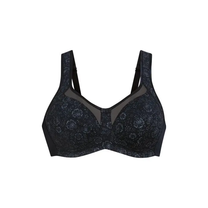 Clara Art komfortní podprsenka 5873 black/anthracite - Anita Classix 445 black/anthracite