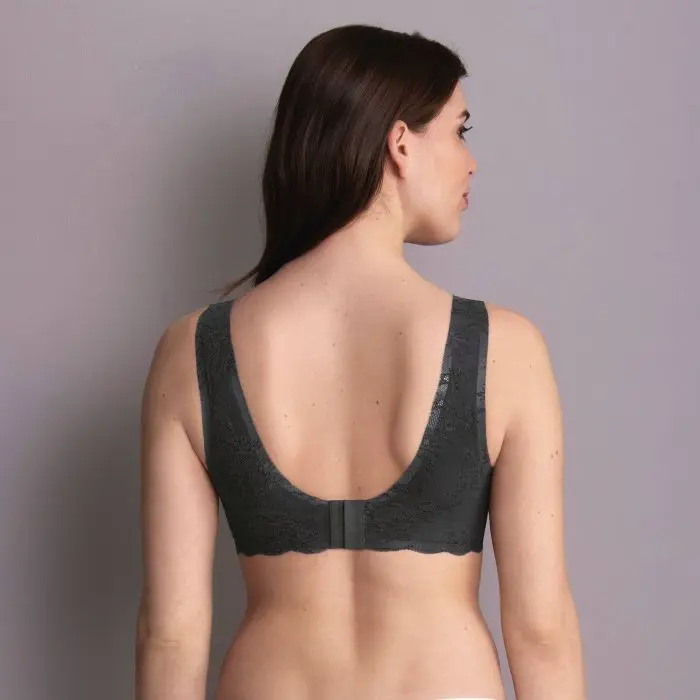 Essential Lace braletka s pěnovou výztuží 5400 antracit - Anita Classix 408 antracit XL