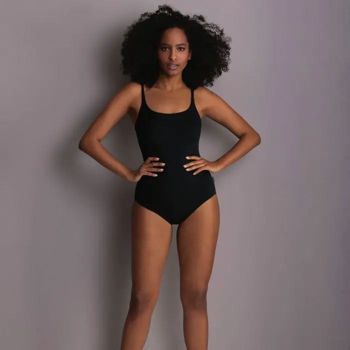 Style perfect black suit jednodílné plavky 7703 black - RosaFaia 001 black