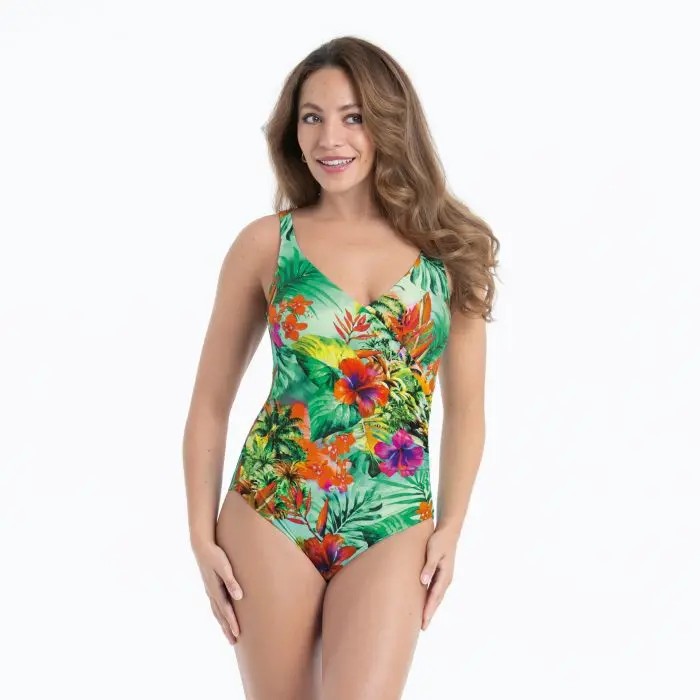 Style Salia jednodílné plavky 7405 real teal - Anita Classix 820 real teal