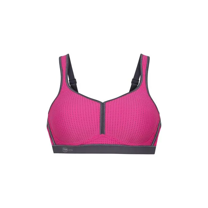 performance sportovní podprsenka moldovaná 5566 pink/anthrazit - Active 588 pink/anthrazit