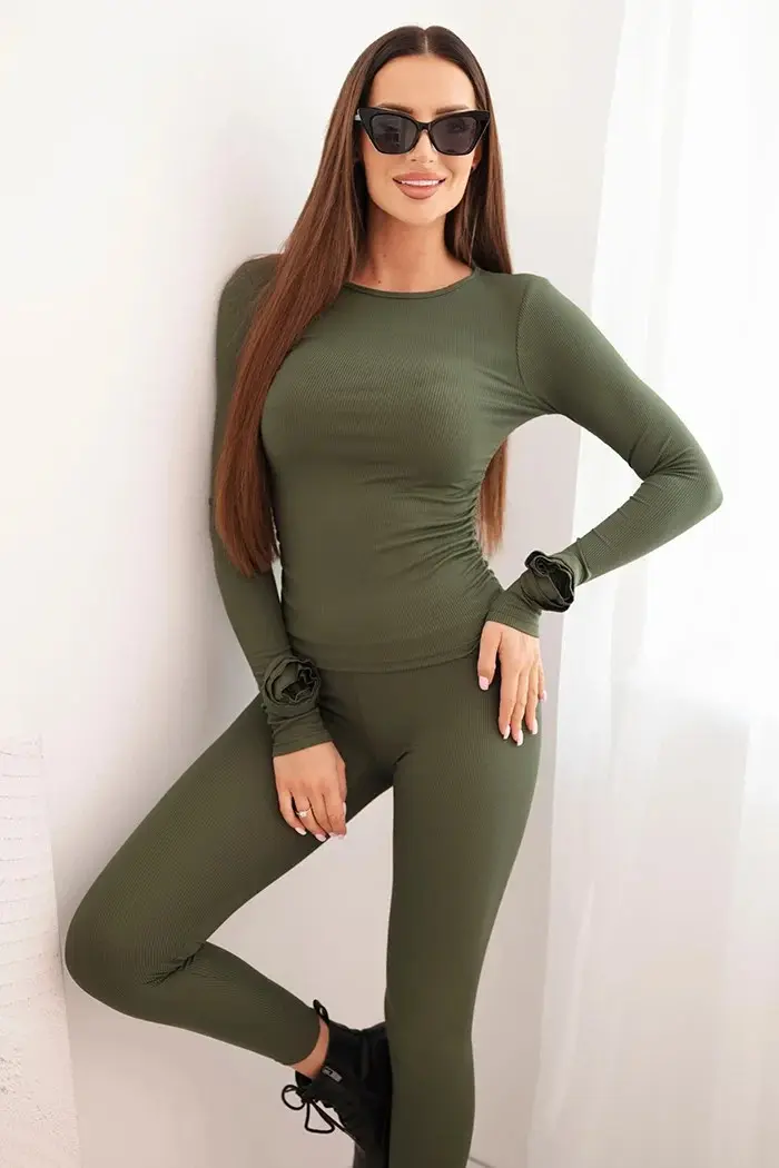 Dámský komplet 0333 khaki - Kesi S