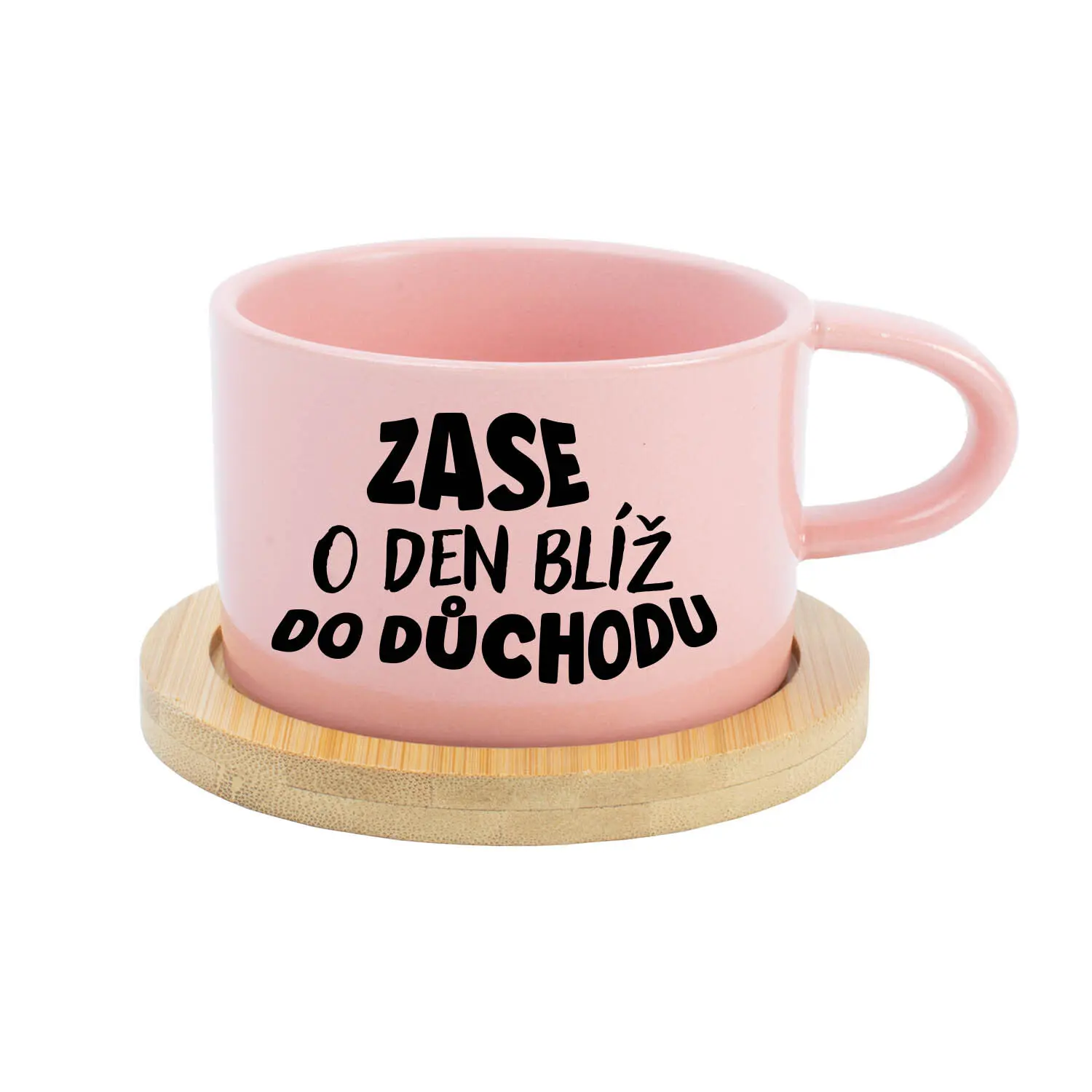 MOHLA BYCH BÝT MILÁ, ALE NECHCE SE MI - růžový hrníček makronka 200 ml