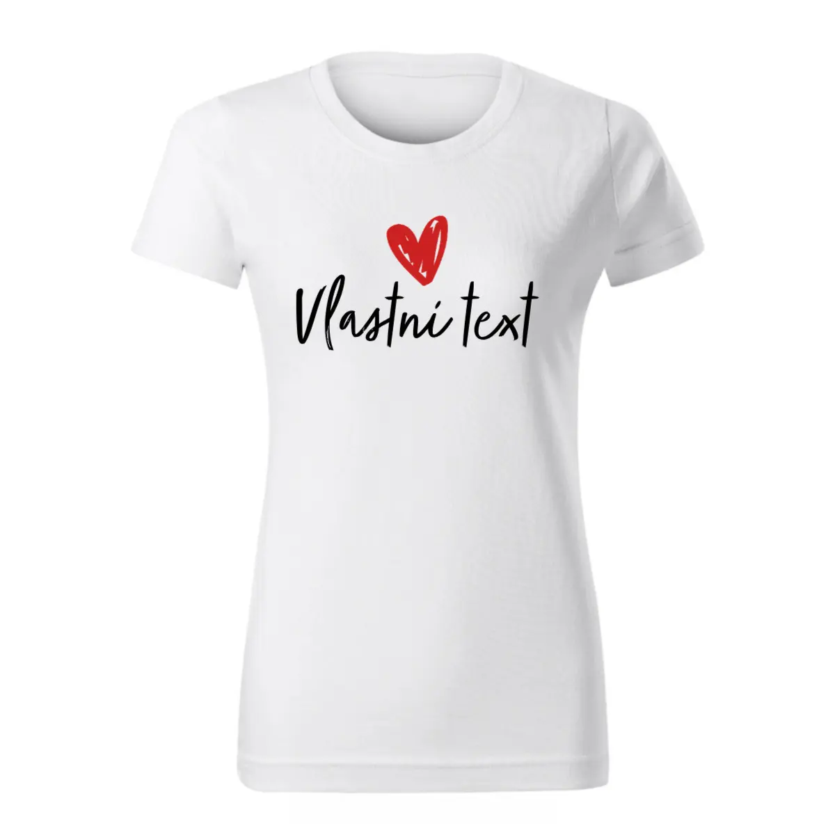 Personalizované dámské tričko s vlastním textem