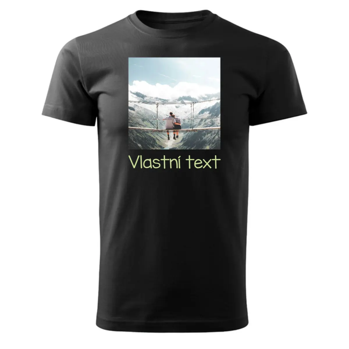 Personalizované pánské tričko s fotografií