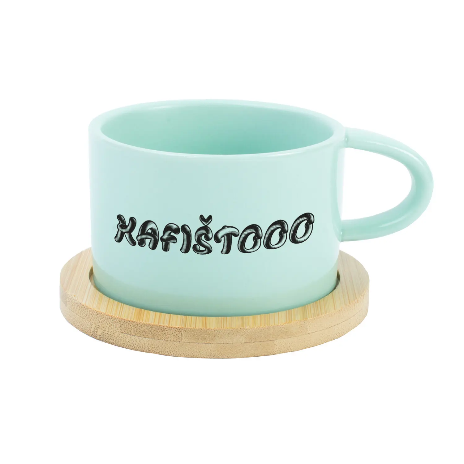 KAFIŠTOOO - mint hrníček makronka 200 ml