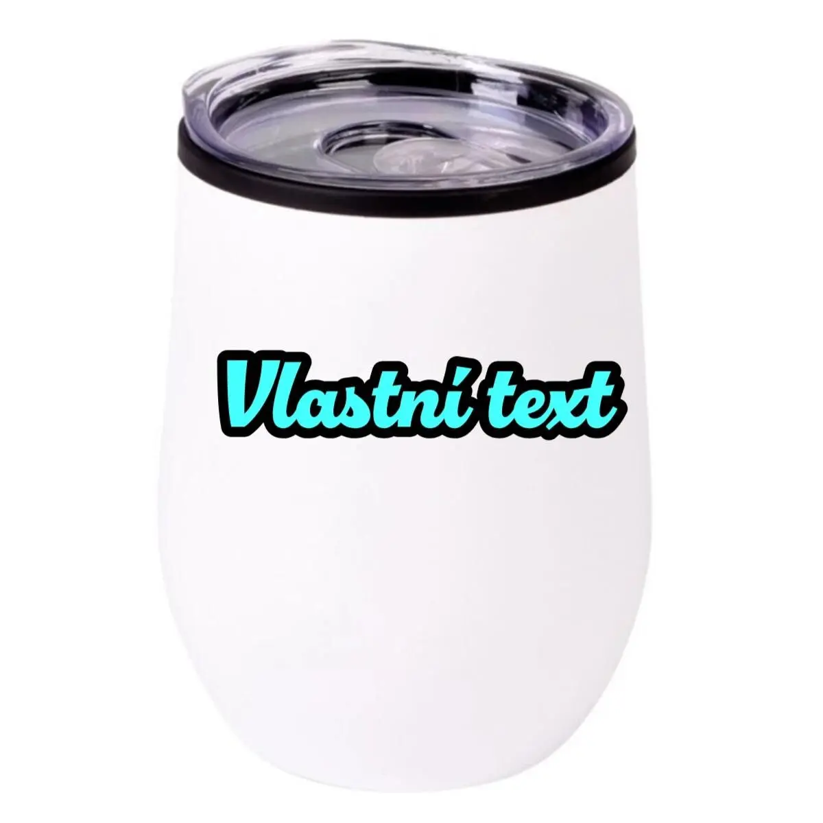Personalizovaný termohrnek "BOWL" s vlastním textem s obrysem