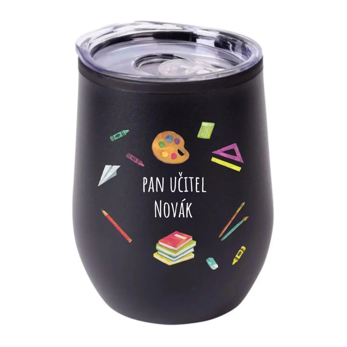 Personalizovaný termohrnek "bowl" pro paní učitelku/pana učitele (pomůcky)