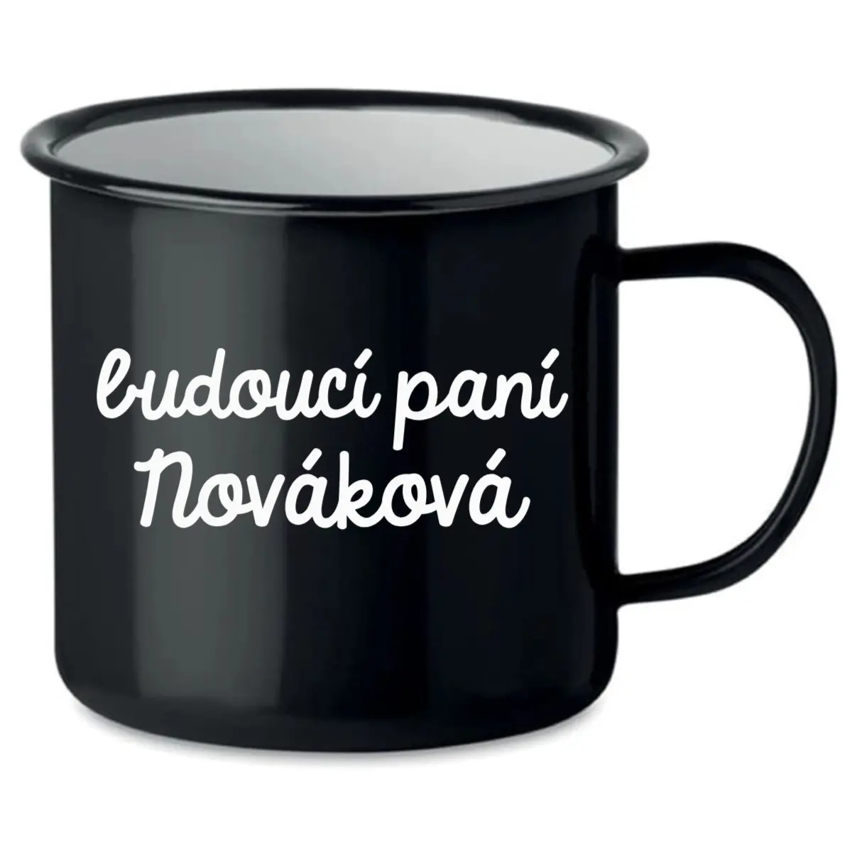 Personalizovaný retro plecháček - budoucí paní